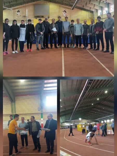 مسابقات انتخابی دوومیدانی نابینایان و کم بینایان استان برگزار شد